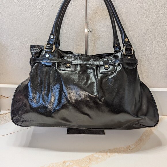 Michael Kors large leather hobo. cinched, clean, EUC!  Trendy and gorgeous! - Picture 5 of 5